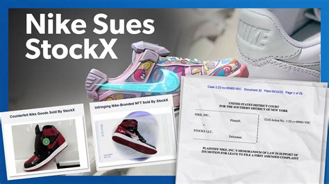 nike sues stockx fake shoes|stock x scams.